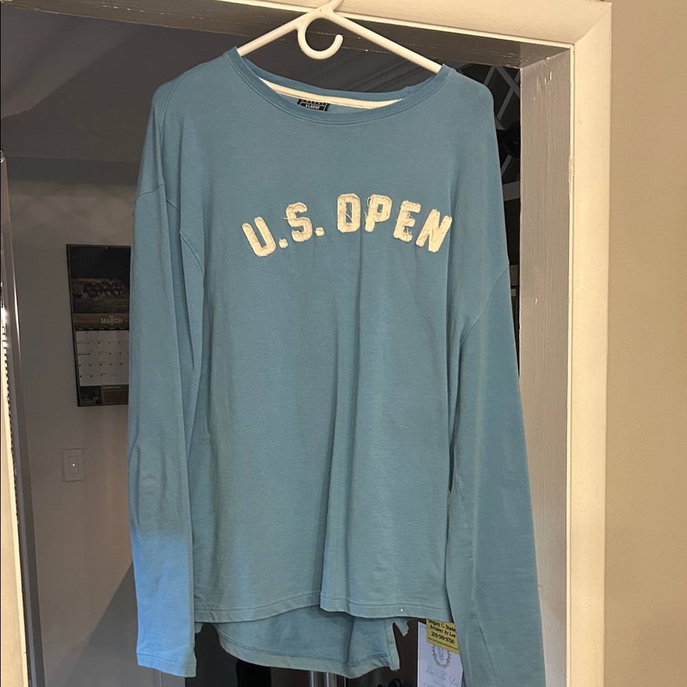 U.S. Open Light Blue Long Sleeve Tee